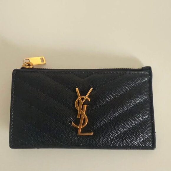 YSL Cassandre Card Holder - Picture 2 of 5